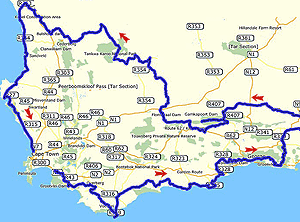 Western Cape Grand Tour - 2507km - 10 Days