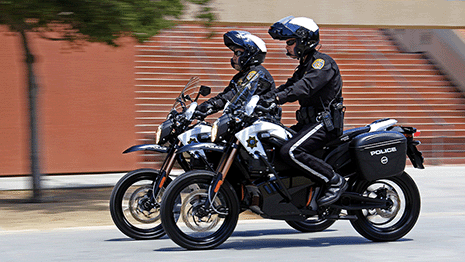 ZERO Electric Police Patrol Bike